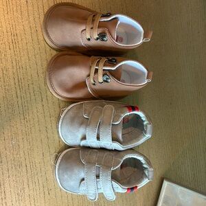 Baby shoes 6-12 months two pairs